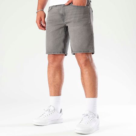 Only And Sons - Pantaloncini jeans a trama stretta grigio antracite