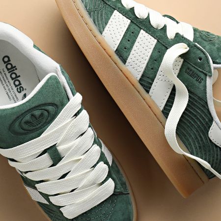Adidas Originals - Baskets Campus 00s IF4337 Verde ossido Off White Japanese Rock Garden