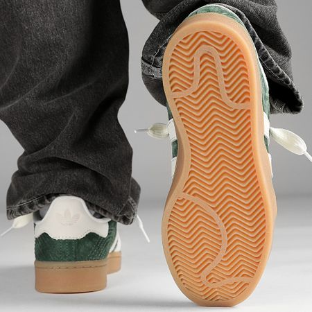 Adidas Originals - Baskets Campus 00s IF4337 Verde ossido Off White Japanese Rock Garden