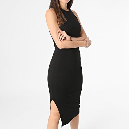 Only - Abito a canotta Belfast Donna Nero