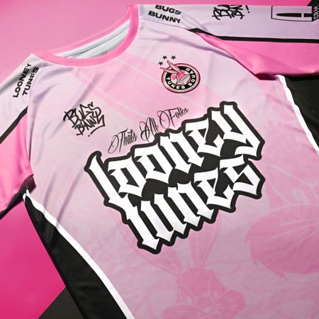 Looney Tunes - Maglia da collezione Bugs Bunny Rosa