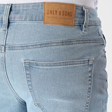 Only And Sons - LBD Ply Jean Shorts Denim blu