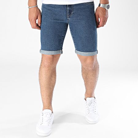 Only And Sons - MBD Pantaloncini di jeans blu in denim Ply