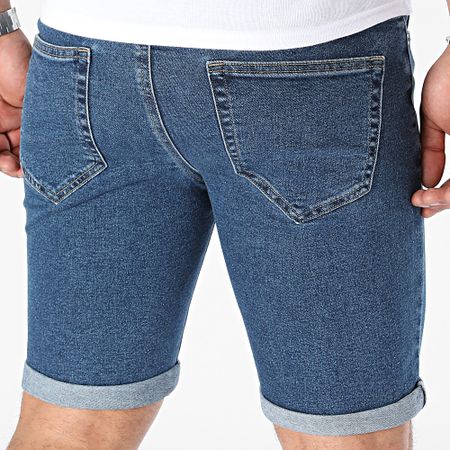 Only And Sons - MBD Pantaloncini di jeans blu in denim Ply