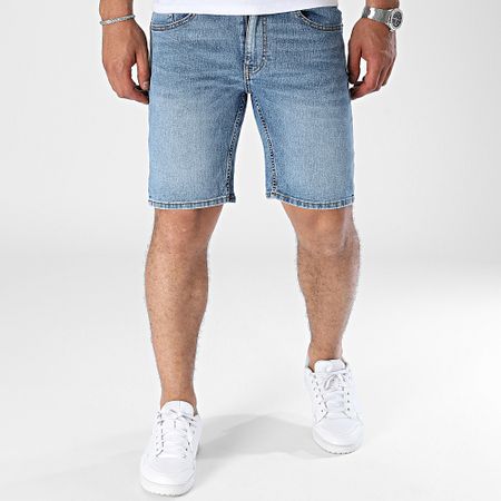 Only And Sons - MBD Pantaloncini di jeans con trama in denim blu