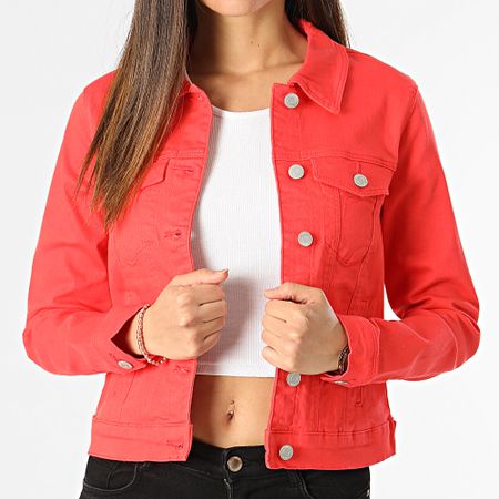 Vero Moda - Giacca donna Crop Soya Red Jean