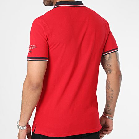 Geographical Norway - Polo Kerato a maniche corte Rosso