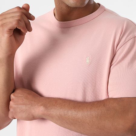 Polo Ralph Lauren - Tee Shirt Classic Fit Original Player Light Pink