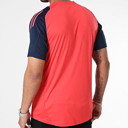 Adidas Sportswear - Maglietta Manchester United IT2011 Rosso Argento