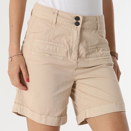 Classic Series - Pantaloncini Chino Donna Beige