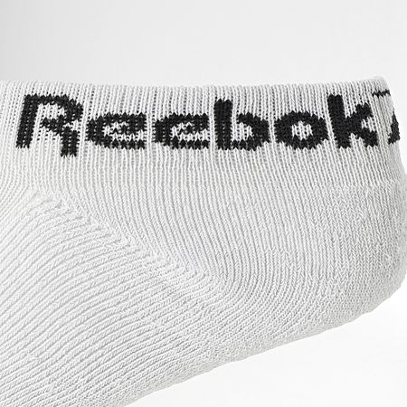 Reebok - Confezione da 3 paia di calzini invisibili R0356 Bianco