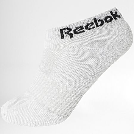 Reebok - Confezione da 3 paia di calzini invisibili R0356 Bianco