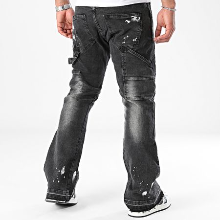 2Y Premium - Jeans neri flare