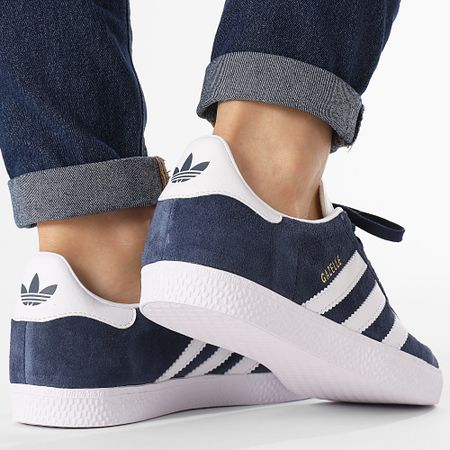 Adidas Originals - Gazelle BY9144 Collegiate Navy Cloud White Scarpe da ginnastica da donna