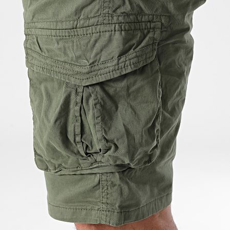 KZR - Pantaloncini Cargo Verde Khaki
