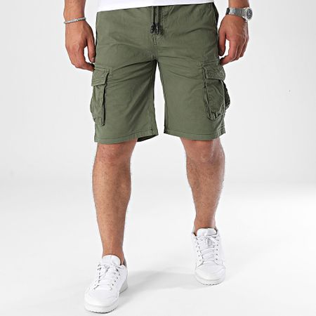 KZR - Pantaloncini Cargo Verde Khaki