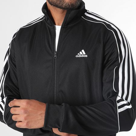 Adidas Sportswear - Tuta da ginnastica 3 Stripes IX1277 Nero