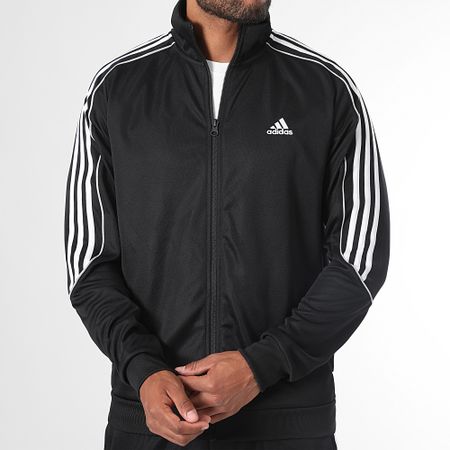 Adidas Sportswear - Tuta da ginnastica 3 Stripes IX1277 Nero