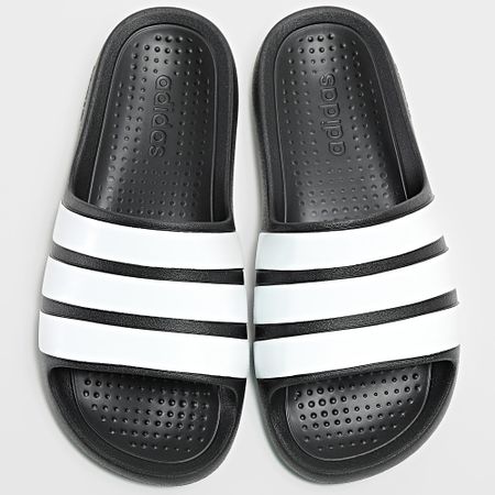 Adidas Sportswear - Adilette Flow Slide IF4134 Nero Bianco