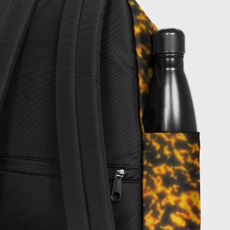 Eastpak - Zaino Day Pak'r Nero Giallo Arancione
