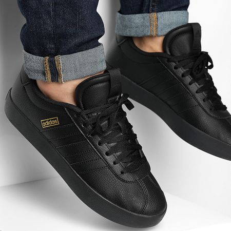 Adidas Sportswear - VL Court 3.0 Sneakers JI1441 Core Nero Oro Metallo