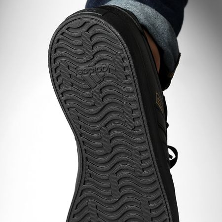 Adidas Sportswear - VL Court 3.0 Sneakers JI1441 Core Nero Oro Metallo