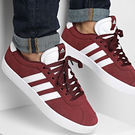 Adidas Sportswear - Scarpe da ginnastica VL Court 3.0 IF4457 Shadow Red Footwear White