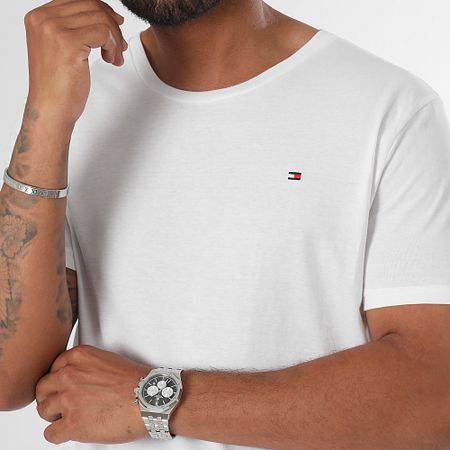 Tommy Hilfiger - Set di 3 magliette firmate 3379 bianco
