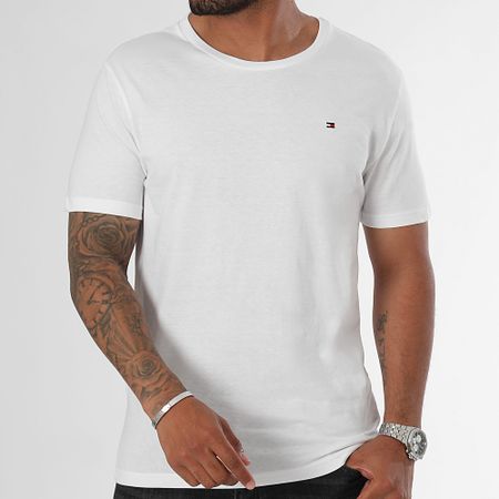 Tommy Hilfiger - Set di 3 magliette firmate 3379 bianco