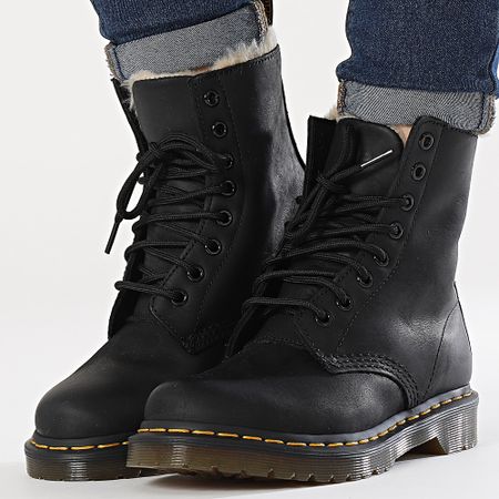Dr Martens - Stivali Donna 1460 Serena 21797001 Nero