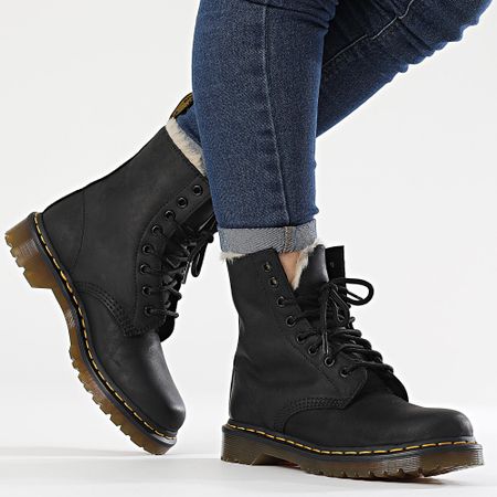 Dr Martens - Stivali Donna 1460 Serena 21797001 Nero