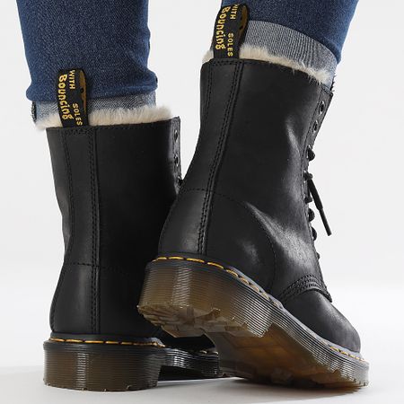 Dr Martens - Stivali Donna 1460 Serena 21797001 Nero
