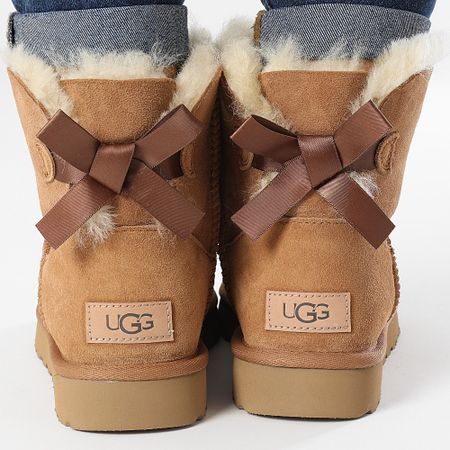 UGG - Mini Bailey Bow II Stivali da donna 1016501 Chestnut