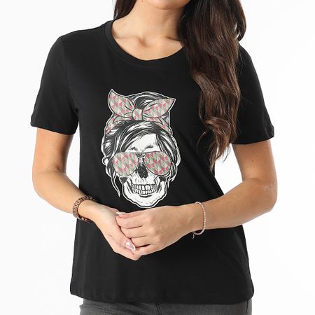 Only - Maglietta da donna Stella Life Nero