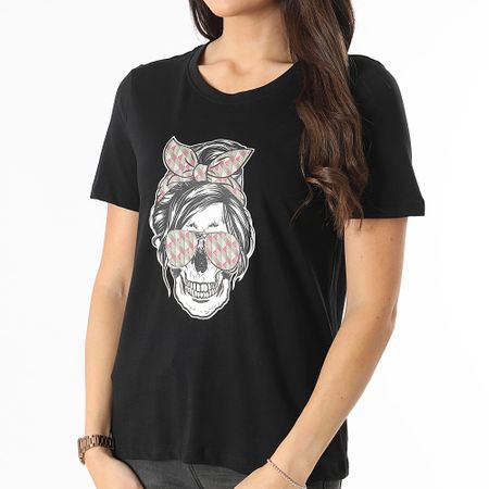Only - Maglietta da donna Stella Life Nero