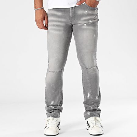 Ikao - Jeans flare grigio antracite
