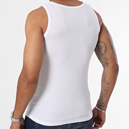 Kappa - Korpo Carsenac Logo Skin Fit Tank 3019RA0 Bianco