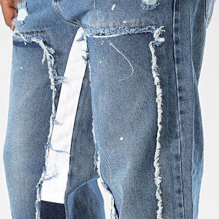 2Y Premium - Jeans blu in denim dal taglio regolare
