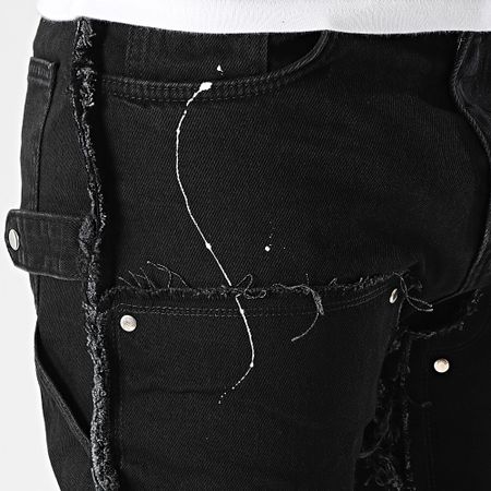 2Y Premium - Jeans neri dal taglio regolare