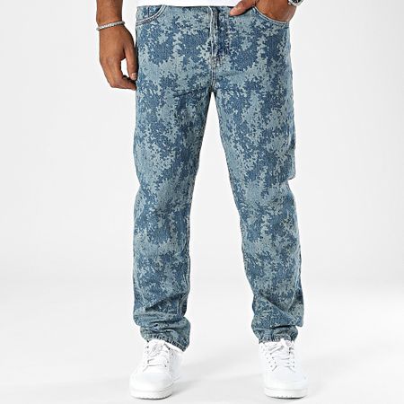 2Y Premium - Jeans blu in denim dal taglio regolare
