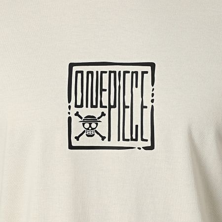 One Piece - Maglietta oversize Kanagawa Beige