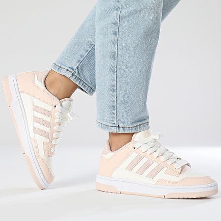 Adidas Sportswear - Donna Rapid Court Low W JP5251 Wonder Quartz Cloud White Footwear White Sneakers
