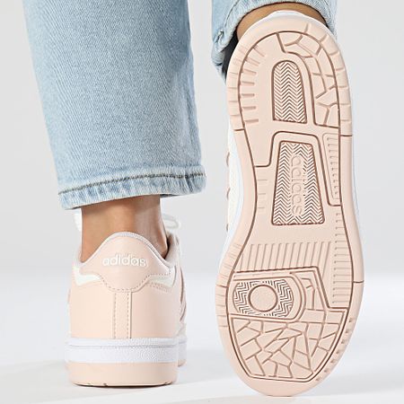 Adidas Sportswear - Donna Rapid Court Low W JP5251 Wonder Quartz Cloud White Footwear White Sneakers