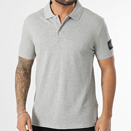 Calvin Klein - Polo a manica corta 3394 Grigio scuro
