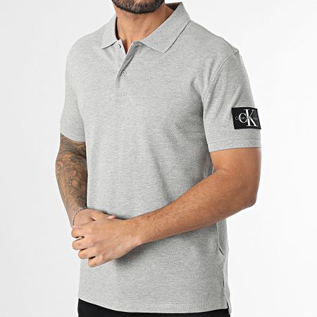 Calvin Klein - Polo a manica corta 3394 Grigio scuro