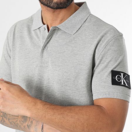 Calvin Klein - Polo a manica corta 3394 Grigio scuro