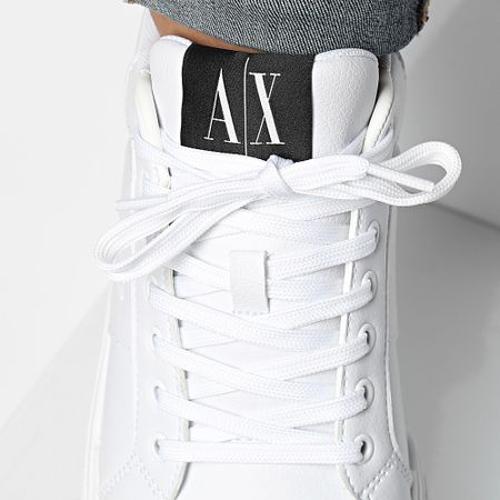 Armani Exchange - Cestini XM000128 AF10859 Bianco brillante