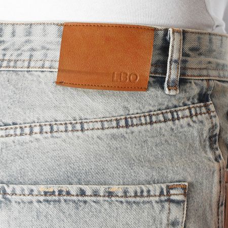 LBO - Jeans Denim 3409 dal taglio rilassato Grigio chiaro