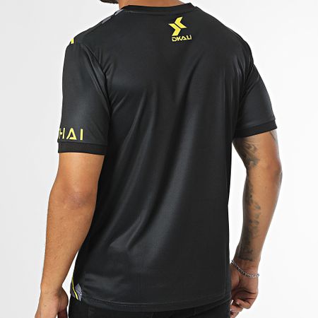 DKALI - Thailandia Maglia da calcio nero grigio