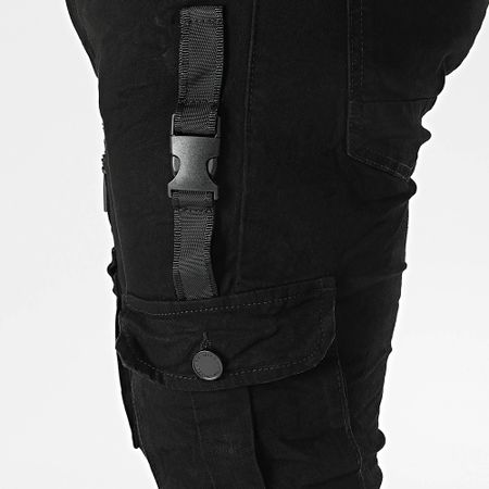 MTX - Pantaloni Cargo Slim Jeans neri